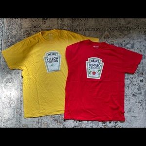 Couples Halloween Costume Ketchup Mustard